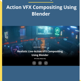 Wakui Rey - Action VFX Compositing Using Blender