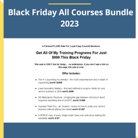 Zarak – Black Friday All Courses Bundle