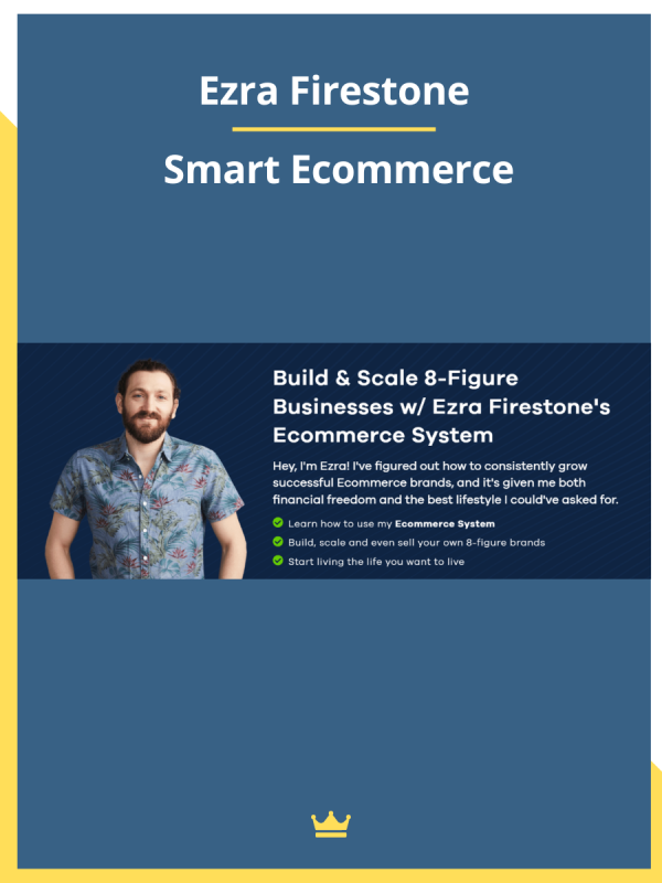 Ezra Firestone – Smart Ecommerce