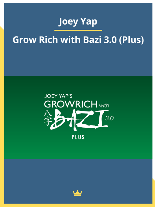 Grow Rich with Bazi 3.0 (Plus) By Joey Yap Review
