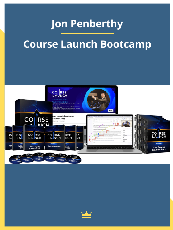 Course Launch Bootcamp By Jon Penberthy