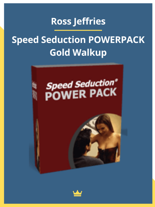 Speed Seduction POWERPACK Gold Walkup By Ross Jeffries
