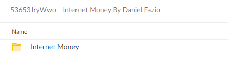 Internet Money By Daniel Fazio 