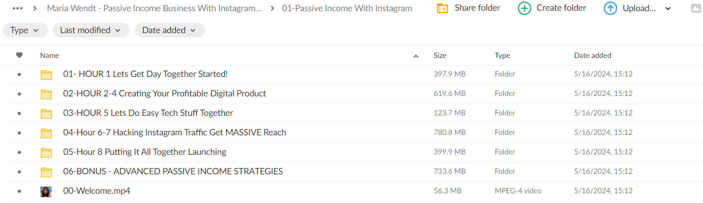 Maria Wendt – Passive Income Business With Instagram-Bundle