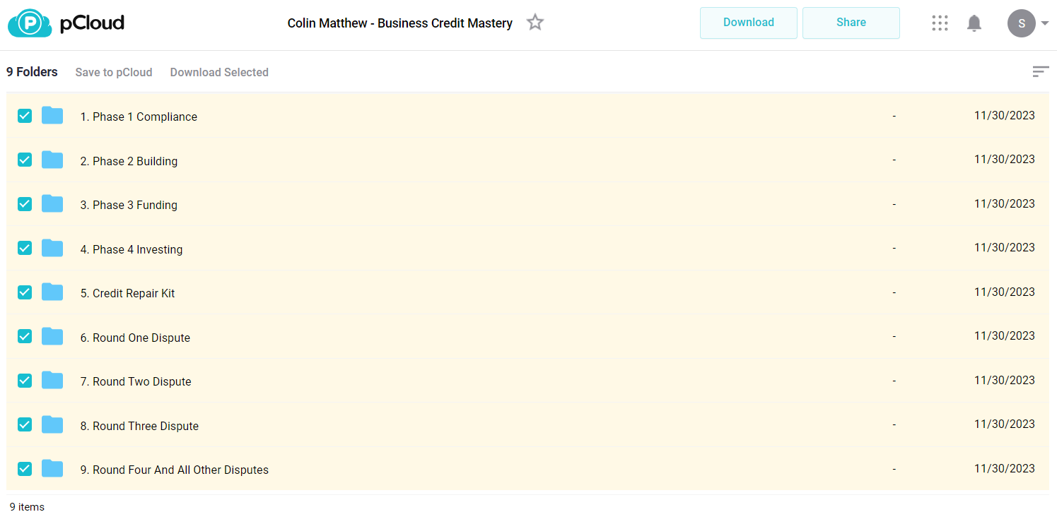 Business Credit Mastery By Colin Matthew