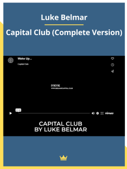Luke Belmar - Capital Club (Complete Version)