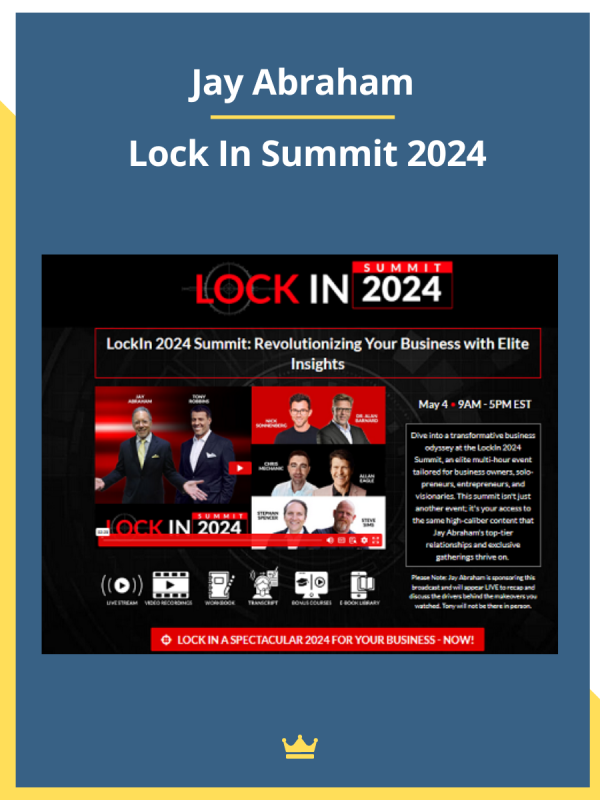 Jay Abraham – Lock In Summit 2024