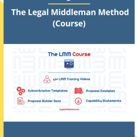 Learngovcon – The Legal Middleman Method (Course)