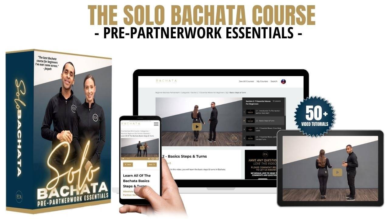 Solo Bachata, Pre-Partnerwork Essentials Course 2024 By Demetrio Rosario.