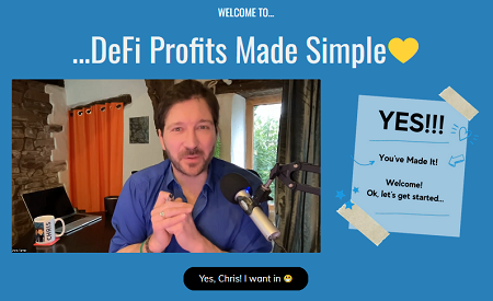 Get Chris Farrell's DeFi Profits Made Simple