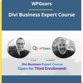 Tim Strifler & David Blackmon - WPGears – Divi Business Expert Course