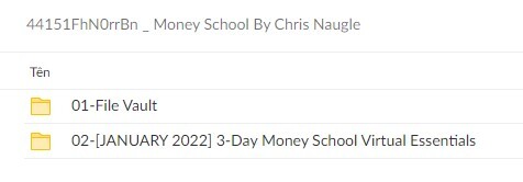 Money School By Chris Naugle