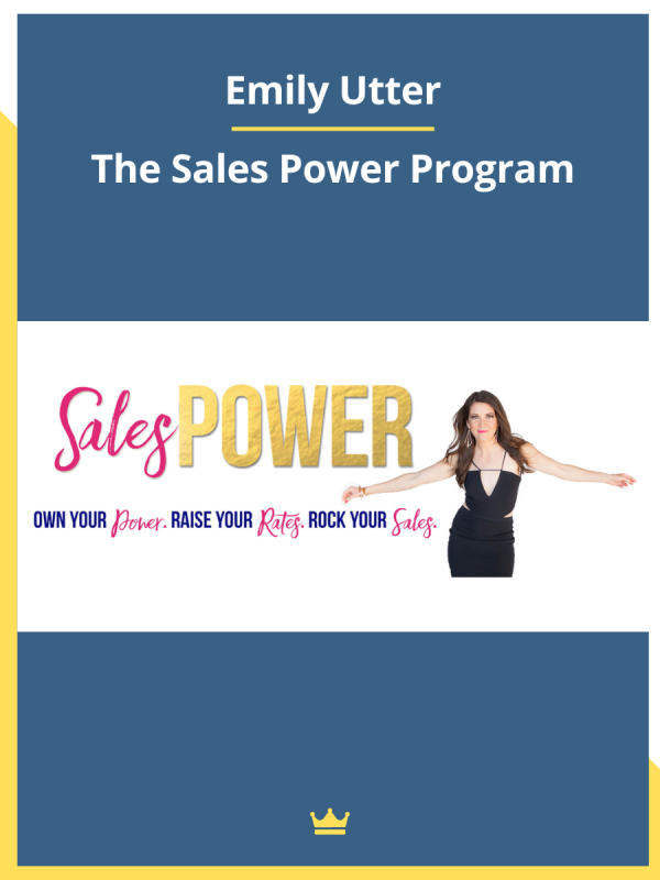 Download The Sales Power Program By Emily Utter