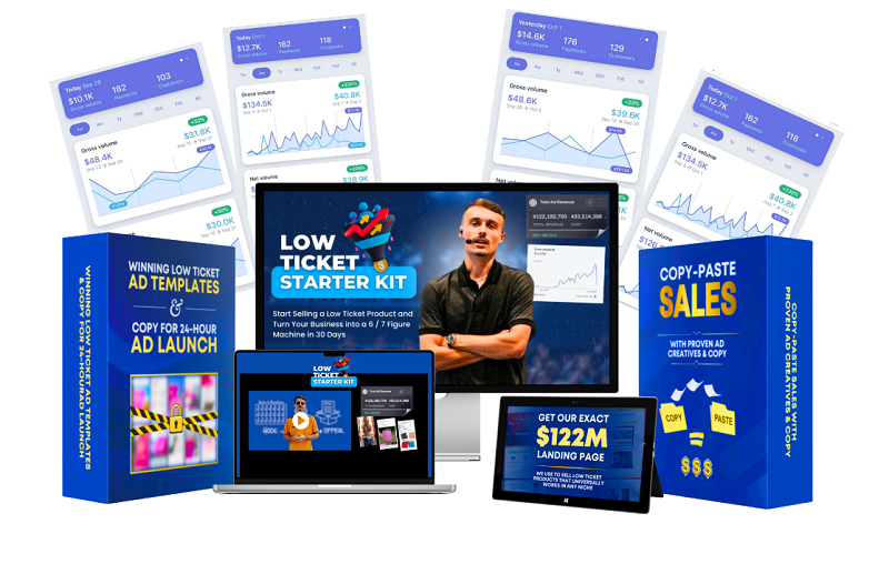 Jason Wojo's Low Ticket Starter Kit Course for download