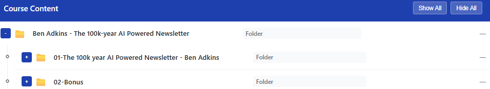 Ben Adkins – The 100k-year AI Powered Newsletter Proof