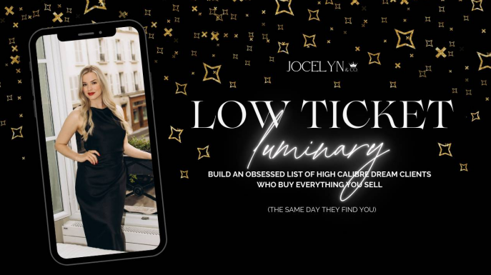 Jocelyn Panton – Low Ticket Luminary