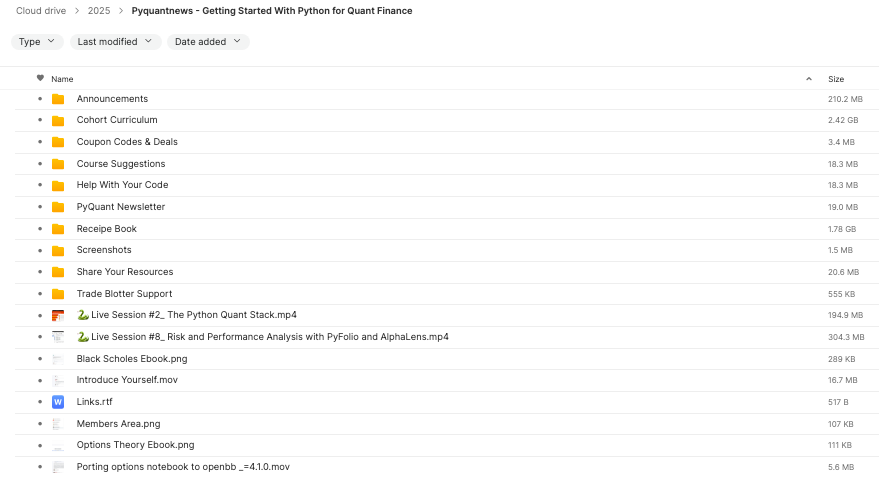 PyQuant News – Python for Quant Finance