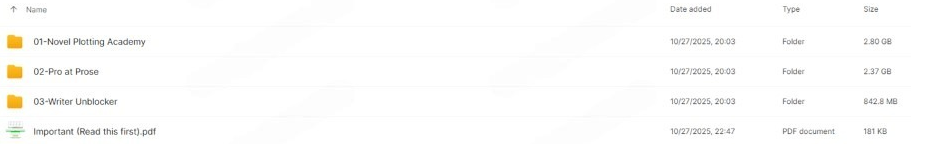 Charlie March – The Complete Novelist Course Bundle