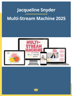 Jacqueline Snyder – Multi-Stream Machine 2025
