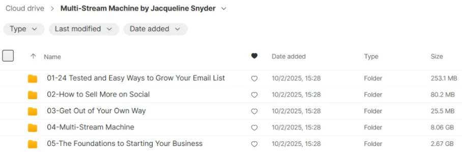 Jacqueline Snyder – Multi-Stream Machine 2025